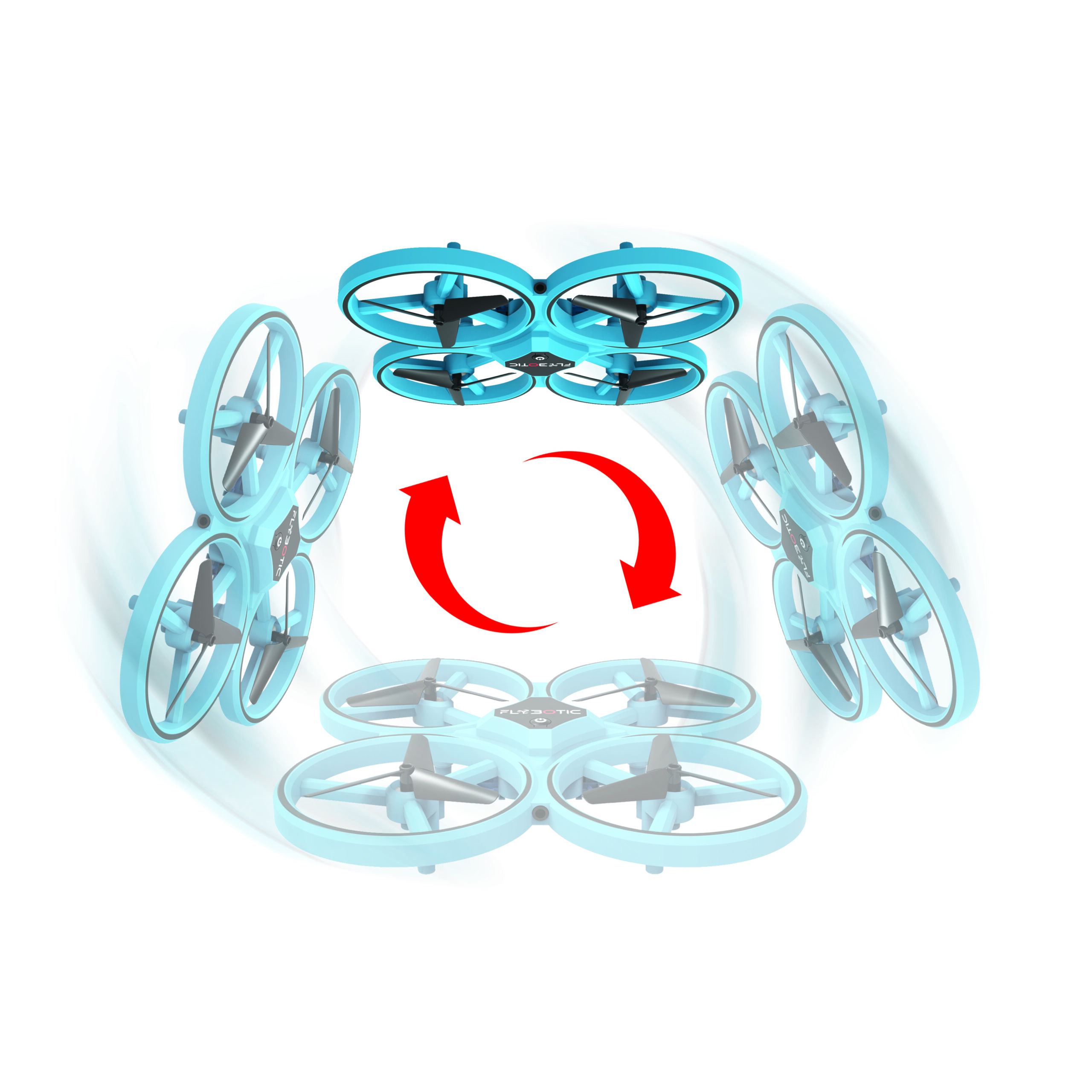 FLYBOTIC – FLASHING DRONE – Silverlit
