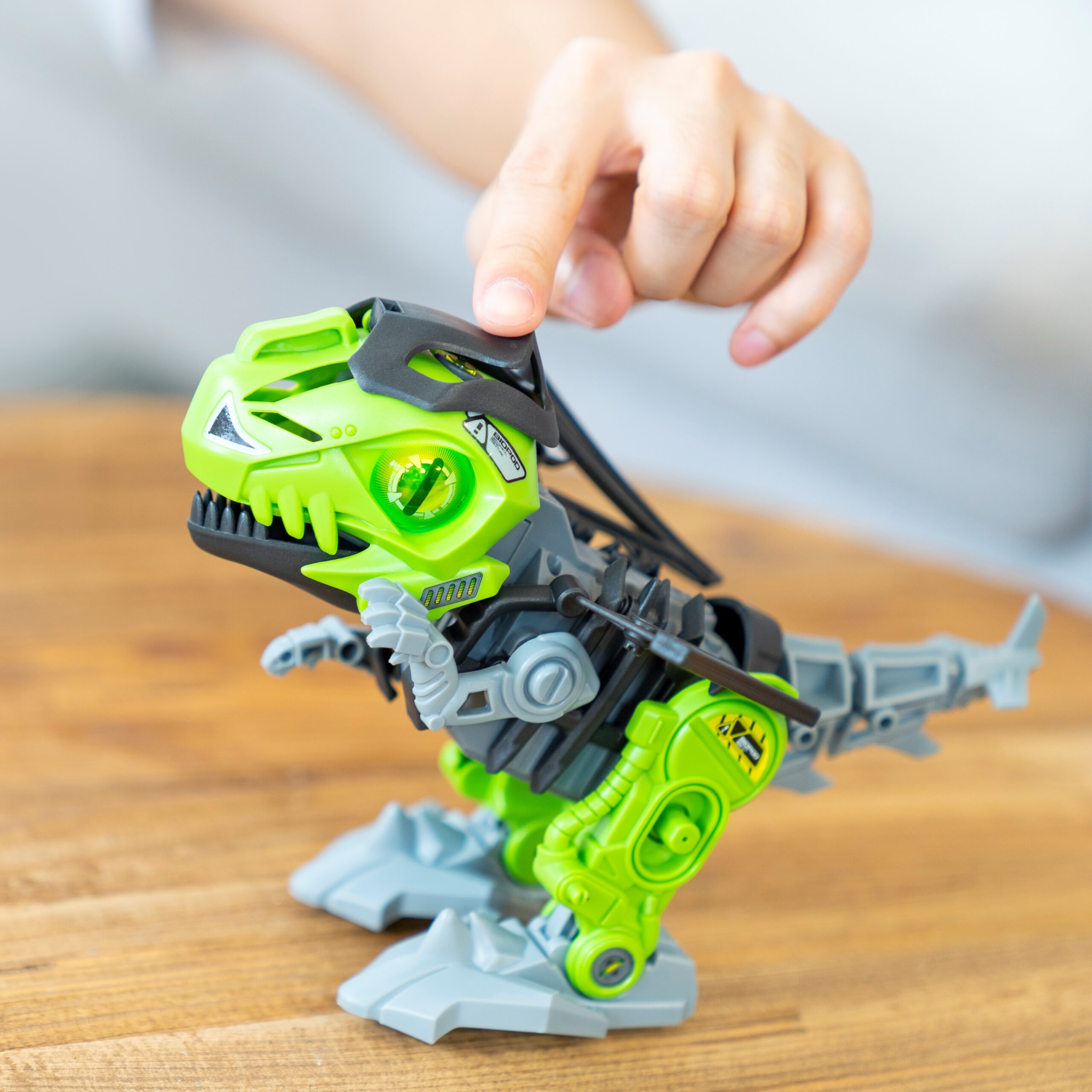 YCOO - Mini Robot Dinosaure à construire - Biopod Cyberpunk Ycoo : King  Jouet, Robots Ycoo - Jeux électroniques