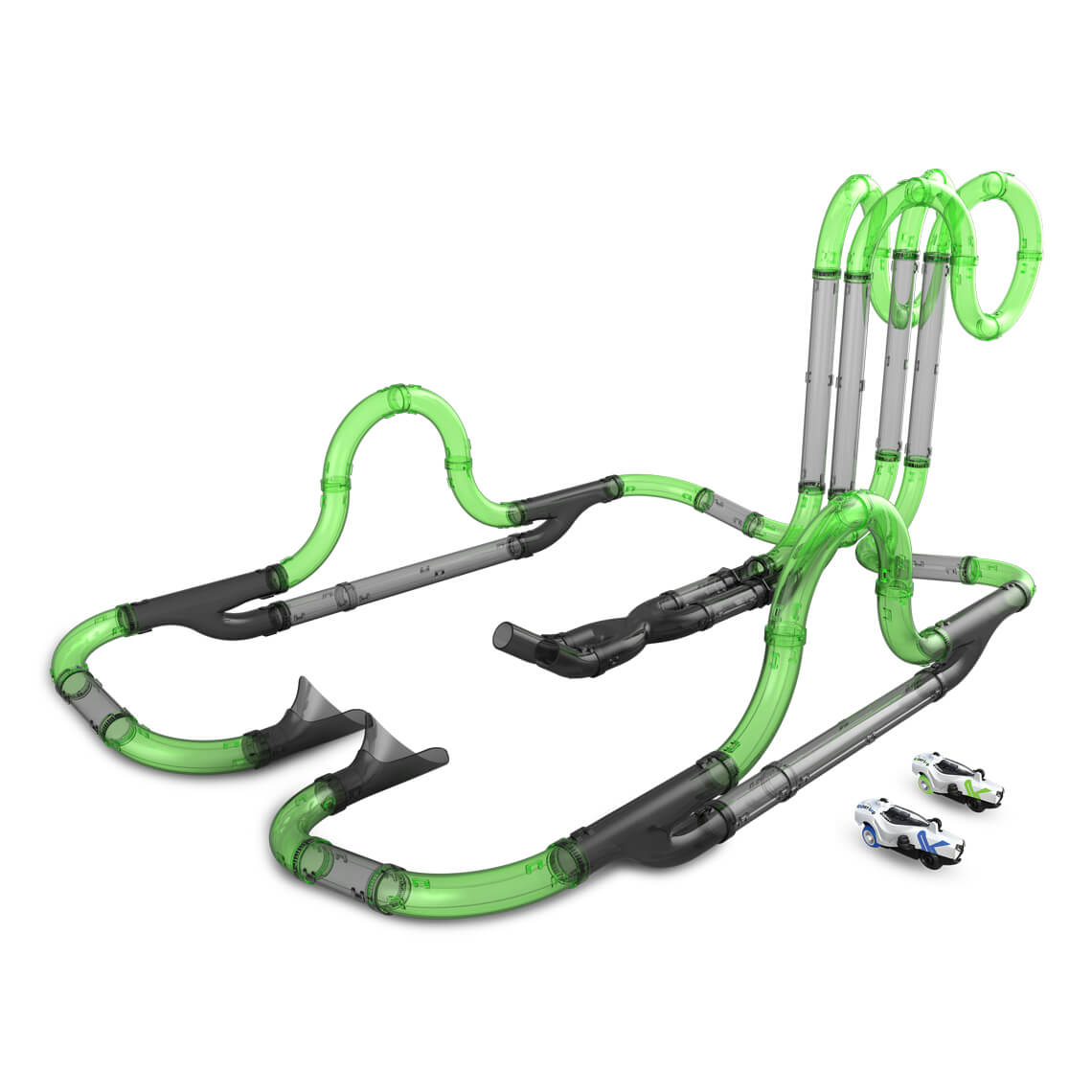 twin tower racing set