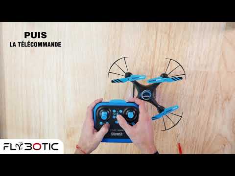 Silverlit FLYBOTIC Drone Foldable Télécommandé 33 cm, Repliable