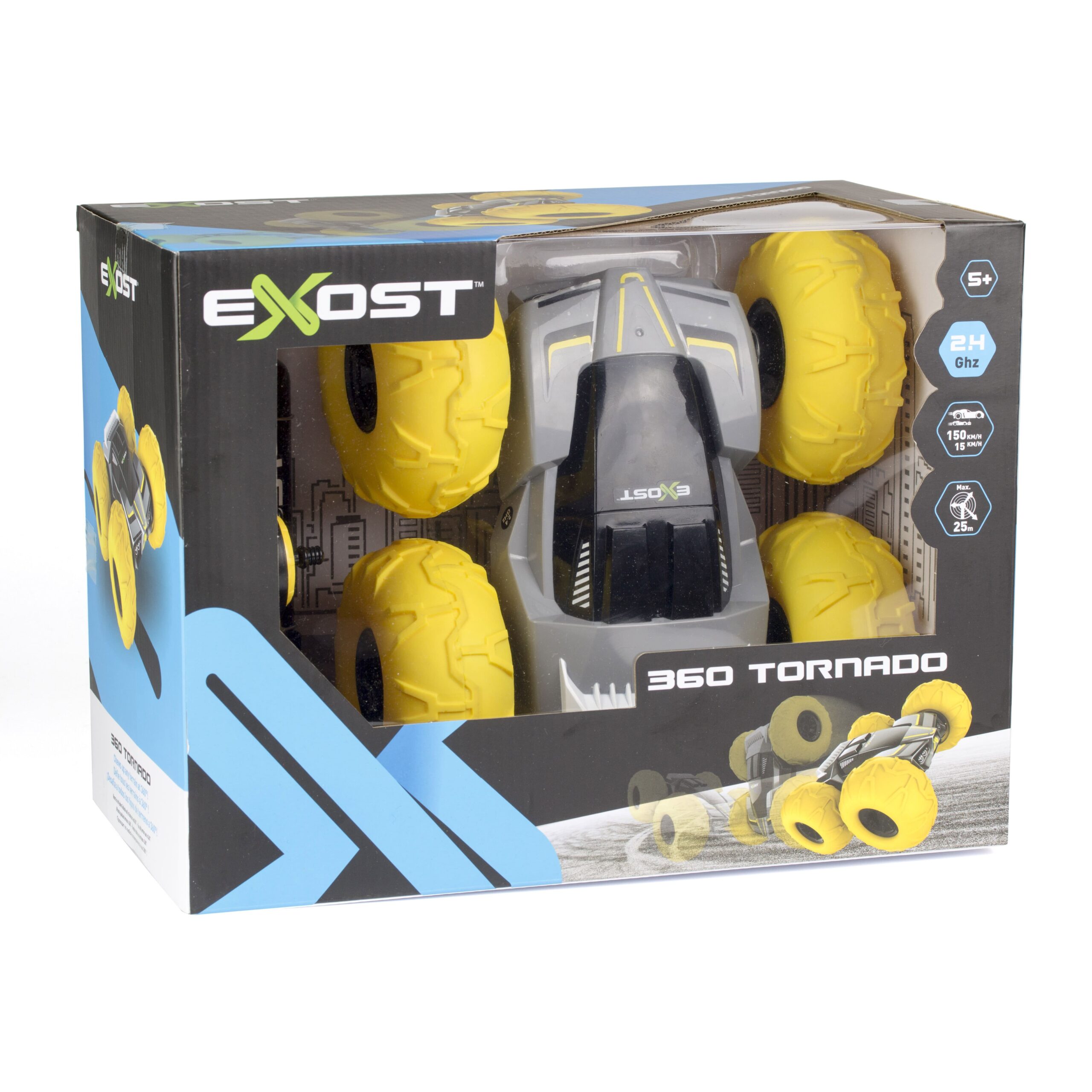 EXOST – Voiture télécommandée à batterie 360 TORNADO – Silverlit