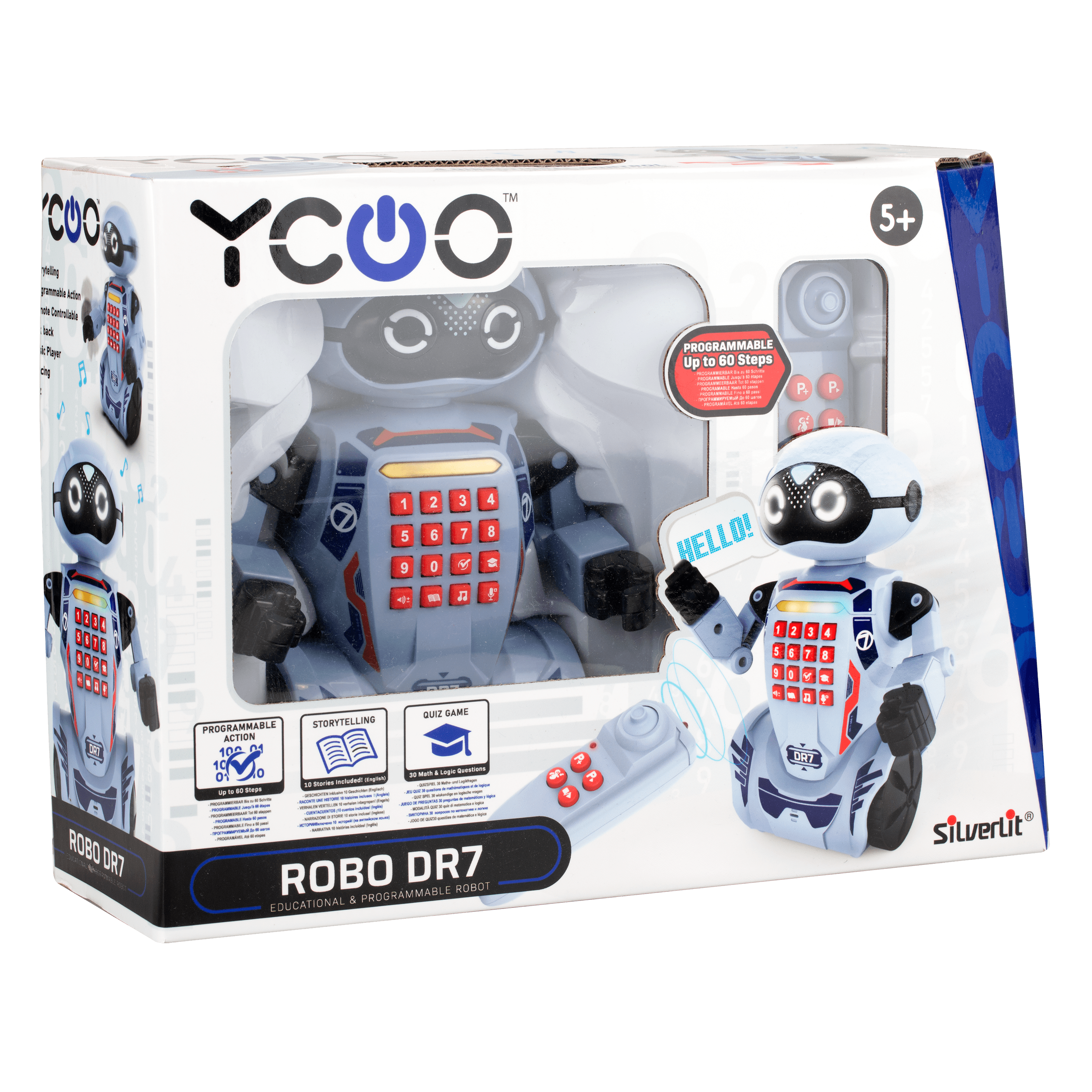 Robot interactif Chien ou Chat Ycoo by Silverlit Ruffy et Mooko Modèle  aléatoire - Robot éducatif