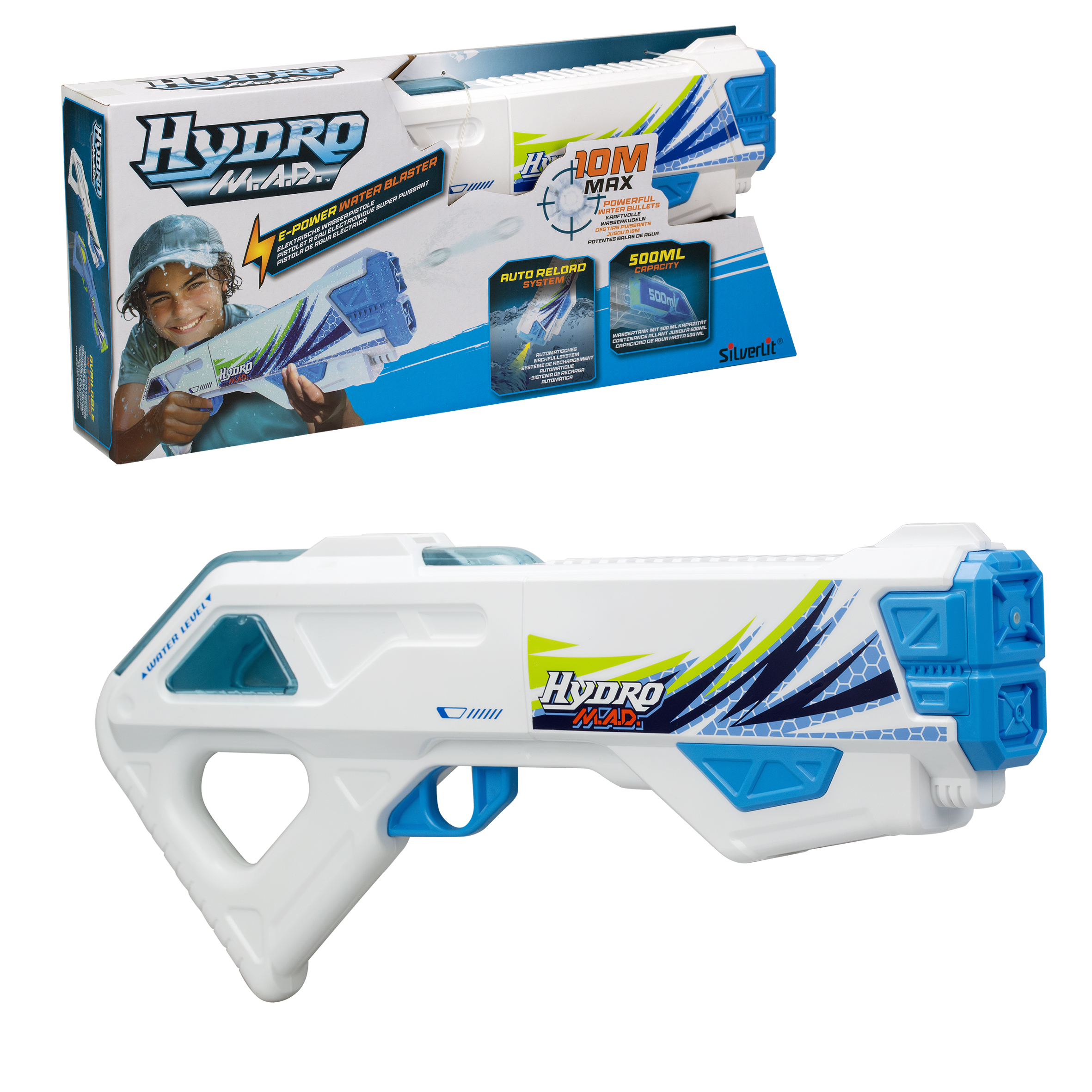 HYDRO MAD™ with Auto Reload (White)