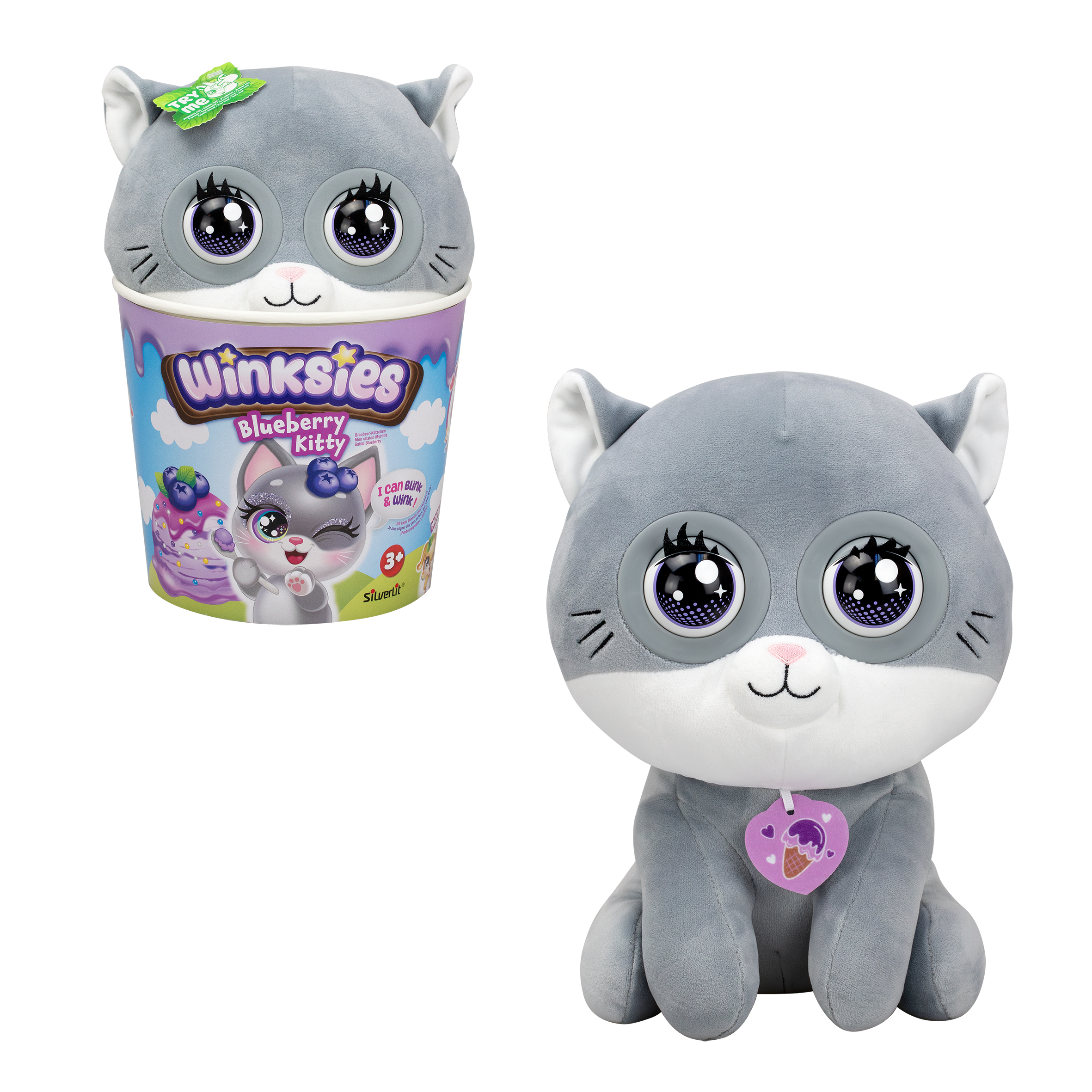 Winksies - Blueberry Kitty