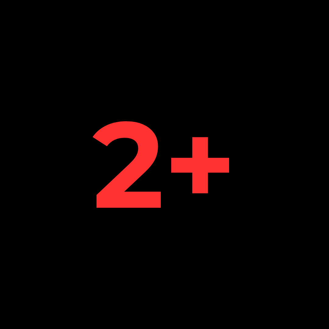 2+ ÅR