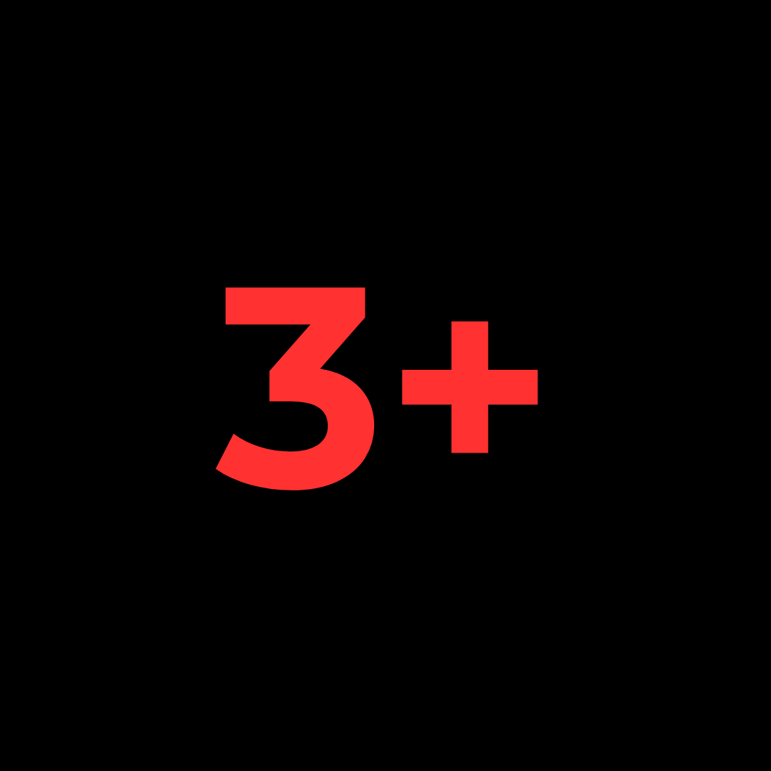 3+ ÅR