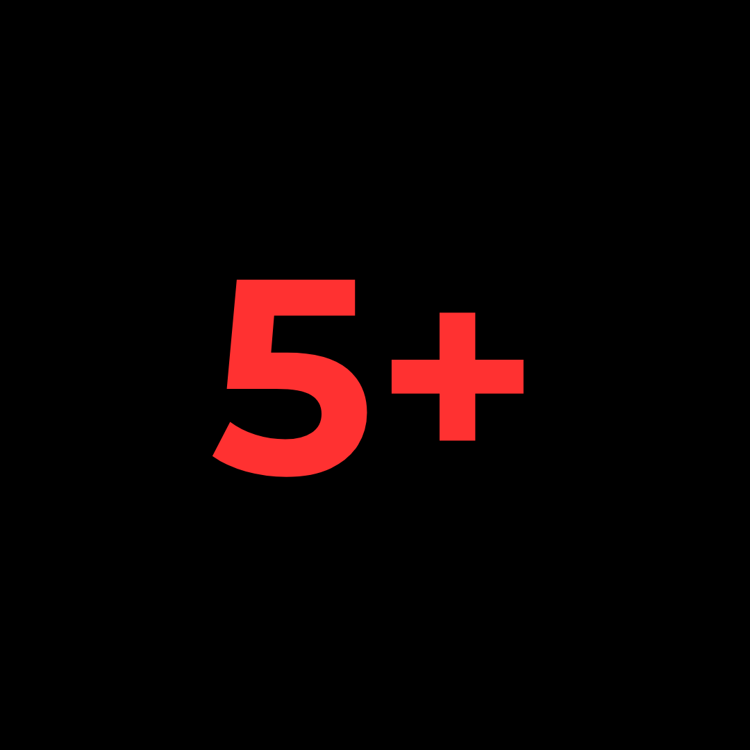 5+ ÅR