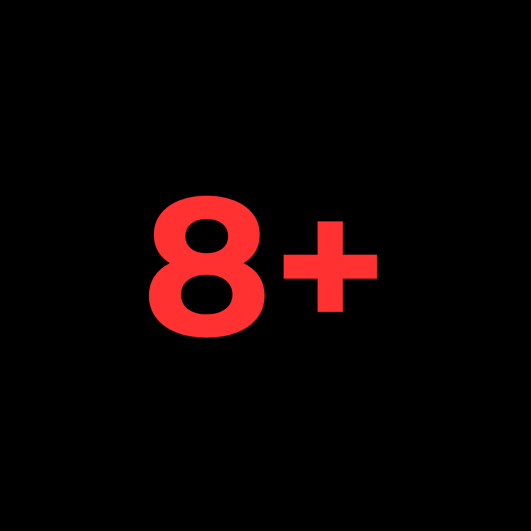8+ ÅR