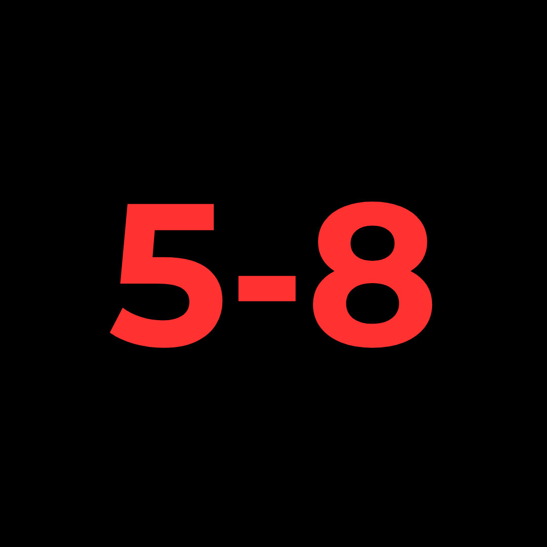 5 – 8 ÅR